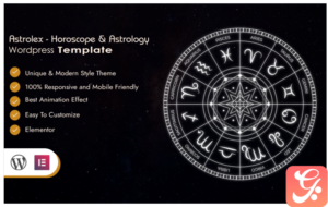 Astrolex - Horoscope & Astrology WordPress Theme