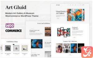Art Gluid - Art Gallery and Museum WooCommerce Theme