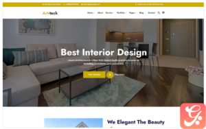 Artteck - Best Interior Design WordPress Theme