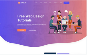 Acadamy - Education Responsive WordPress Theme