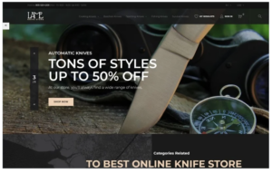 LAME - Knife Store PrestaShop Theme
