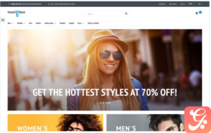 MaxiGlass - Optometric Store PrestaShop Theme
