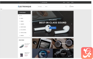 Electronique - Electronics Store PrestaShop Theme