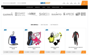 DiveDeep - Snorkeling Equipment PrestaShop Theme