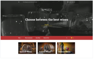 Wines PrestaShop Theme