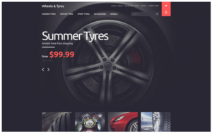 Wheels and Tyres PrestaShop Theme