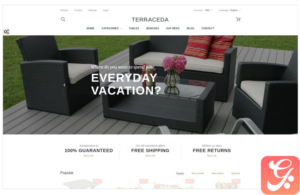 Terraceda - Outdoor Furniture PrestaShop Theme