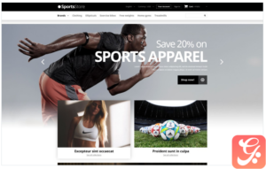 Sports Clothes Equipment PrestaShop Theme