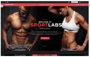 Sports Nutrition PrestaShop Theme
