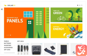 SolarCo - Solar Batteries Accessories PrestaShop Theme