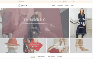 Queen - Womens Clothes PrestaShop Theme