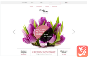Pink Flora PrestaShop Theme