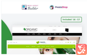 Organic Cosmetics - Make Up Store Template PrestaShop Theme