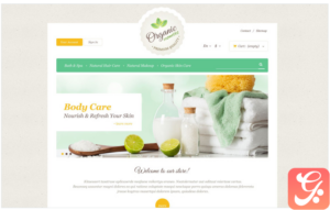 Organic Skin Care PrestaShop Theme