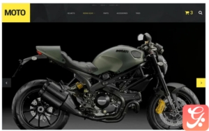 Motorcycle Store PrestaShop Theme