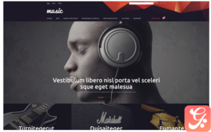 Music Store PrestaShop Theme