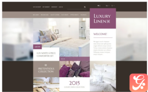 Luxury Linen Store PrestaShop Theme