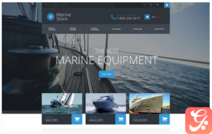 Marine Store PrestaShop Theme