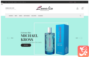 Lunalin - Perfume & Cologne Store PrestaShop Theme