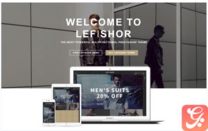 Lefishor - Men's Clothes Accessories PrestaShop Theme