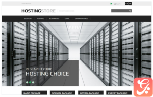 Hosting PrestaShop Theme