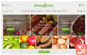 FoodFate - Food Store PrestaShop Theme