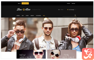 Exclusive Sunglasses PrestaShop Theme