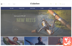 Fishelan - Fishing Equipment PrestaShop Theme