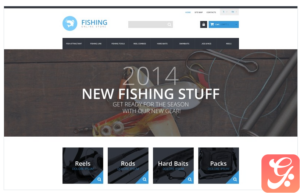 Fishing Store PrestaShop Theme