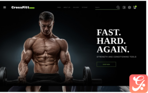 Crossfitt Store PrestaShop Theme