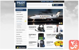 Aviation Equipment PrestaShop Theme