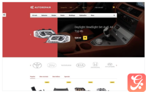 Autorepair - Car Parts PrestaShop Theme