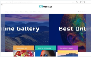Artworker - Online Gallery & Artist Portfolio PrestaShop Theme