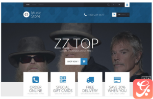 Audio eBooks Library PrestaShop Theme