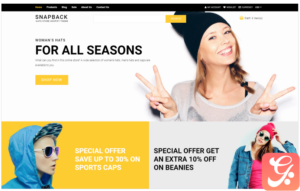 Snapback - Hats Store Shopify Theme
