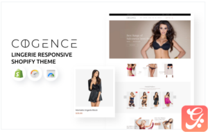 Lingerie eCommerce Responsive Shopify Theme