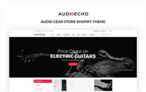 AudioEcho - Stylish Audio Gear Online Store Shopify Theme
