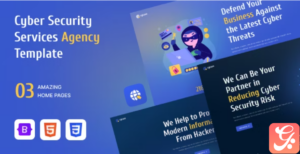 Cycure - Cyber Security Services Template