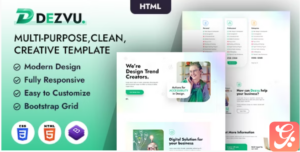 DezVu – Bring Your Vision to Life HTML Template