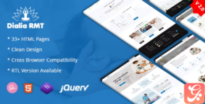 Dialia - Registered Massage Therapy HTML Template