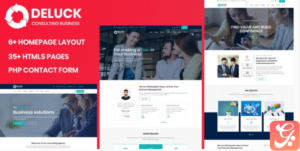 Deluck - Multipurpose Business Corporate Template