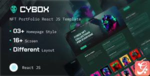 Cybox - NFT Portfolio React Template