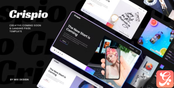 Crispio Coming Soon and Landing Page Template