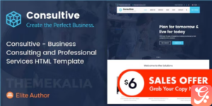Consultive - Business Consulting HTML Template