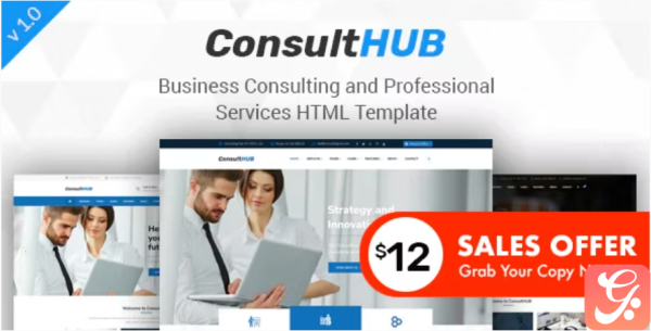Consult HUB - Business Consulting Template