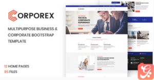 Corporex - Business & Corporate Bootstrap Template