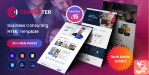Consulter – Business Consulting HTML Template