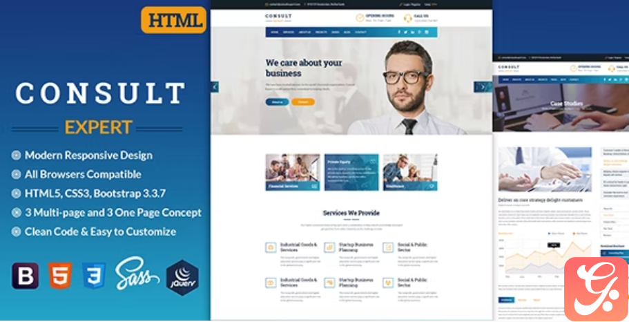 Consult Expert - Consulting & Business Template