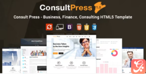ConsultPress - Finance & Consulting HTML Template
