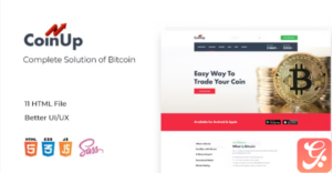 Coinup - Bitcoin HTML Template